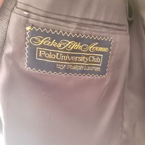 Ralph Lauren Polo University Club Men's Black Pants